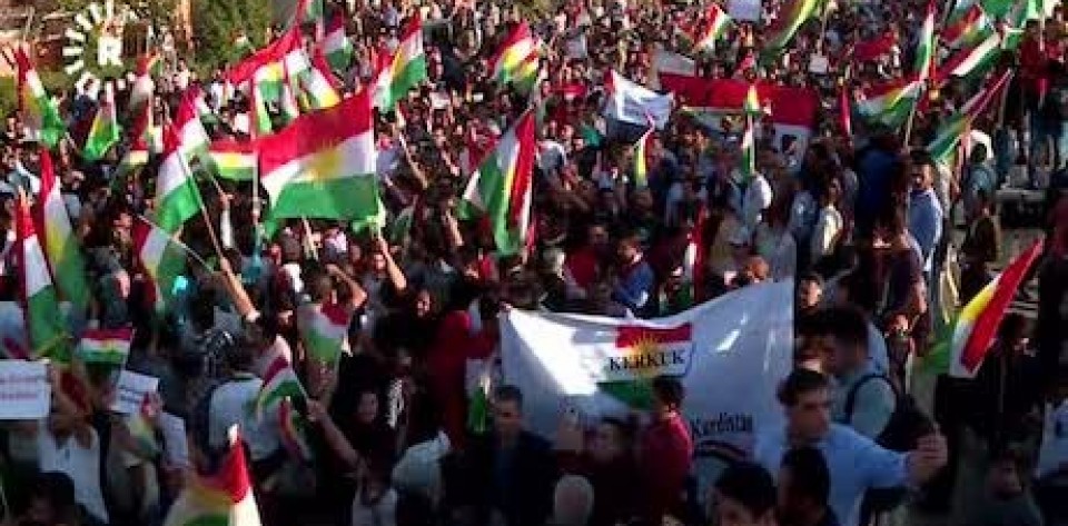The protests are growing in Arbil