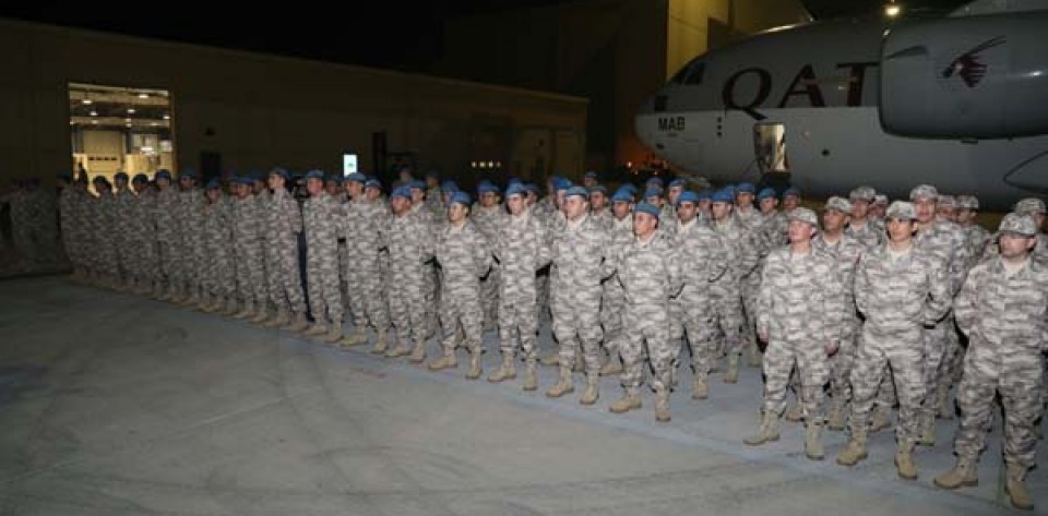 В Доху прибыла новая группа турецких солдат