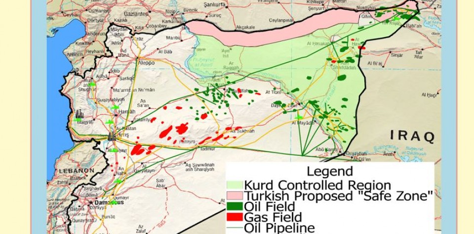 PKK/YPG petrol bolgelerinde oldukca Turkiye Suriye